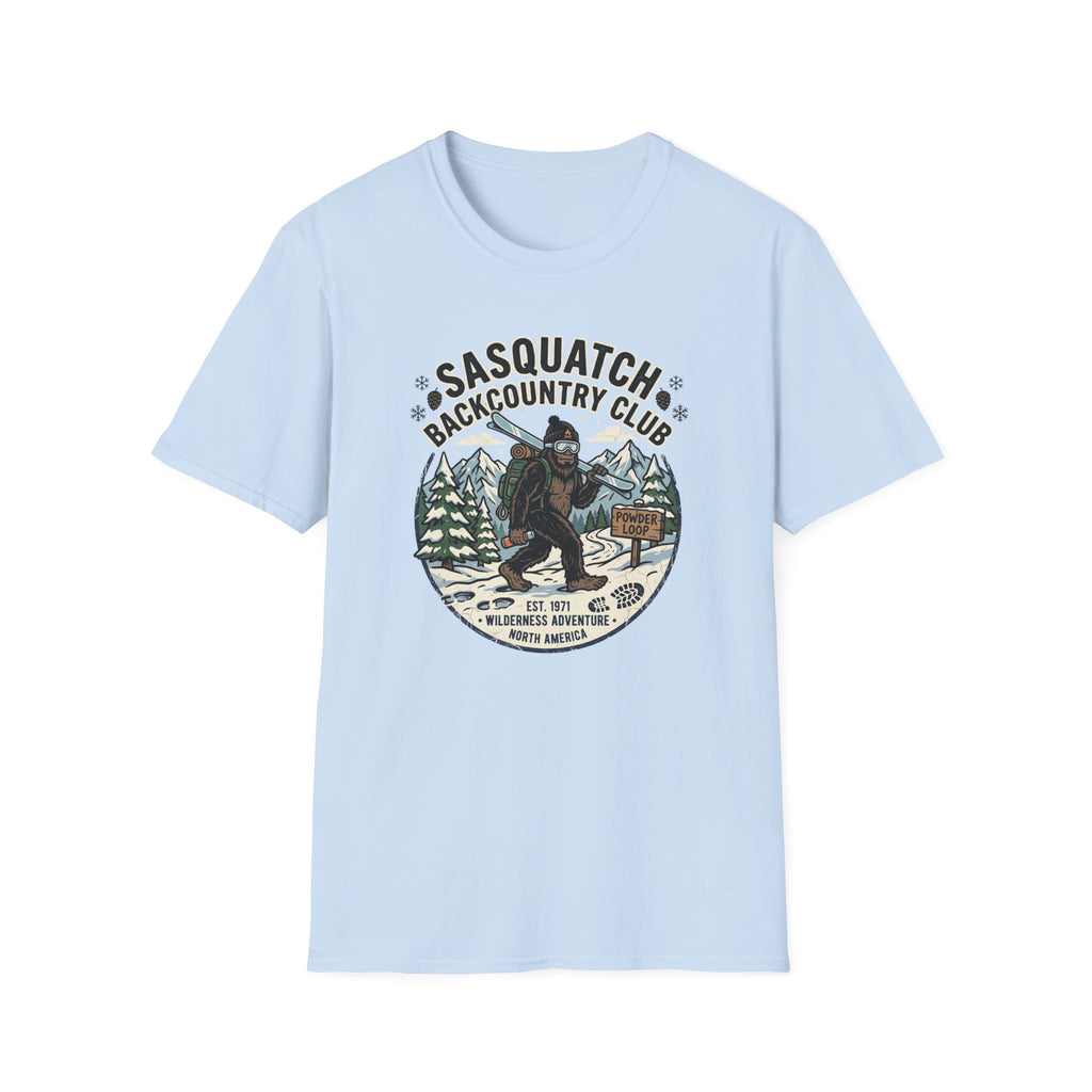 Bigfoot Backcountry Ski T‑Shirt