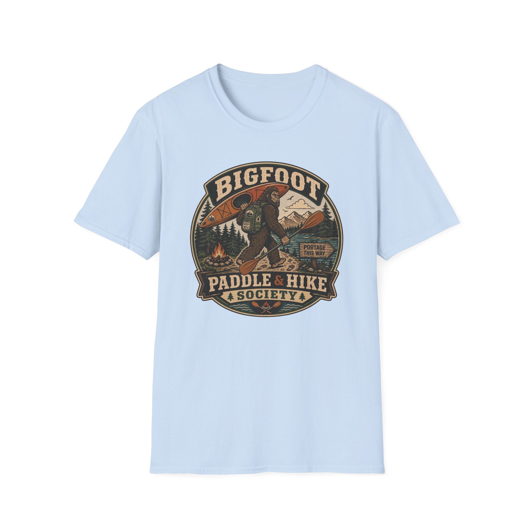 Bigfoot Paddle & Hike Society T‑Shirt