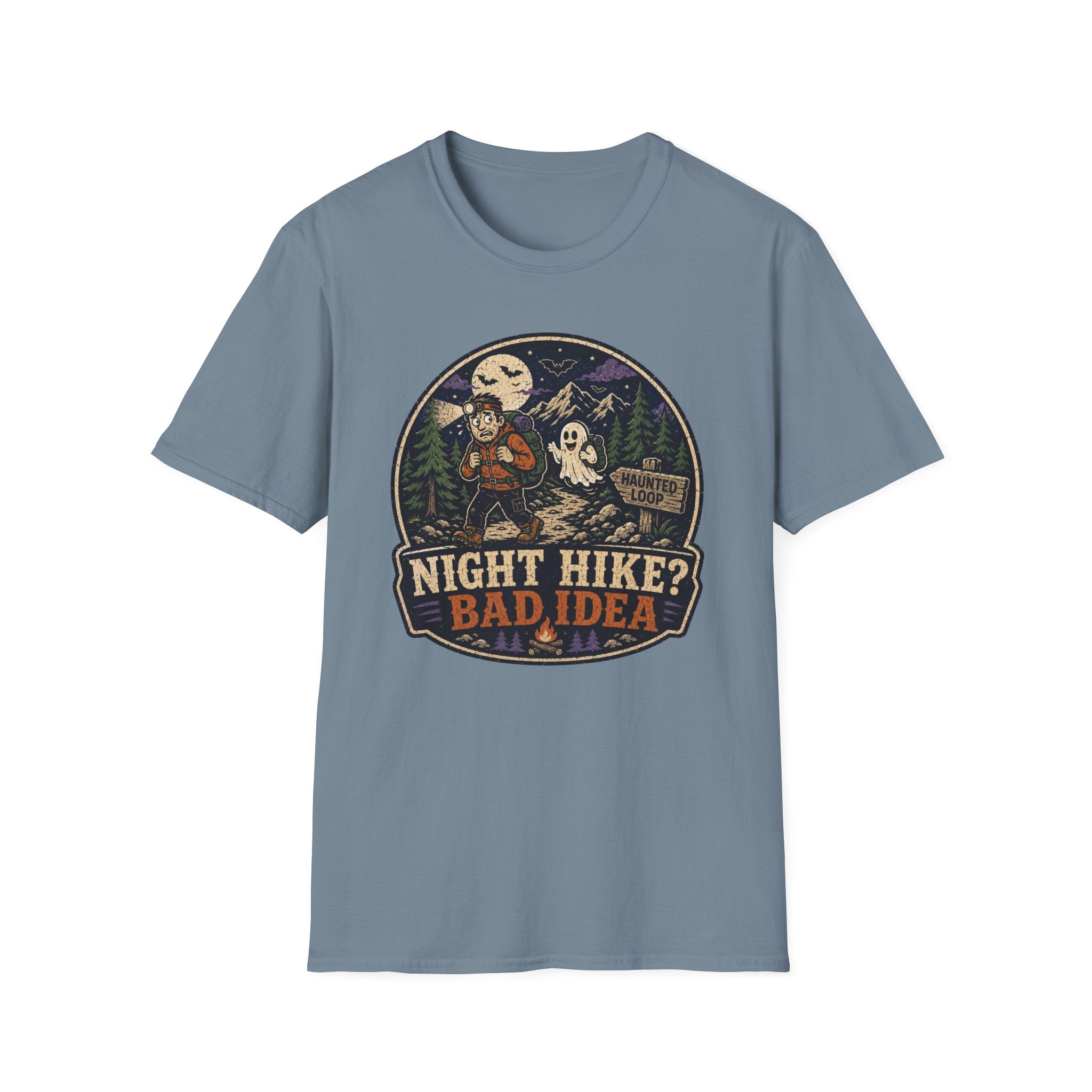 Night Hike Bad Idea T‑Shirt