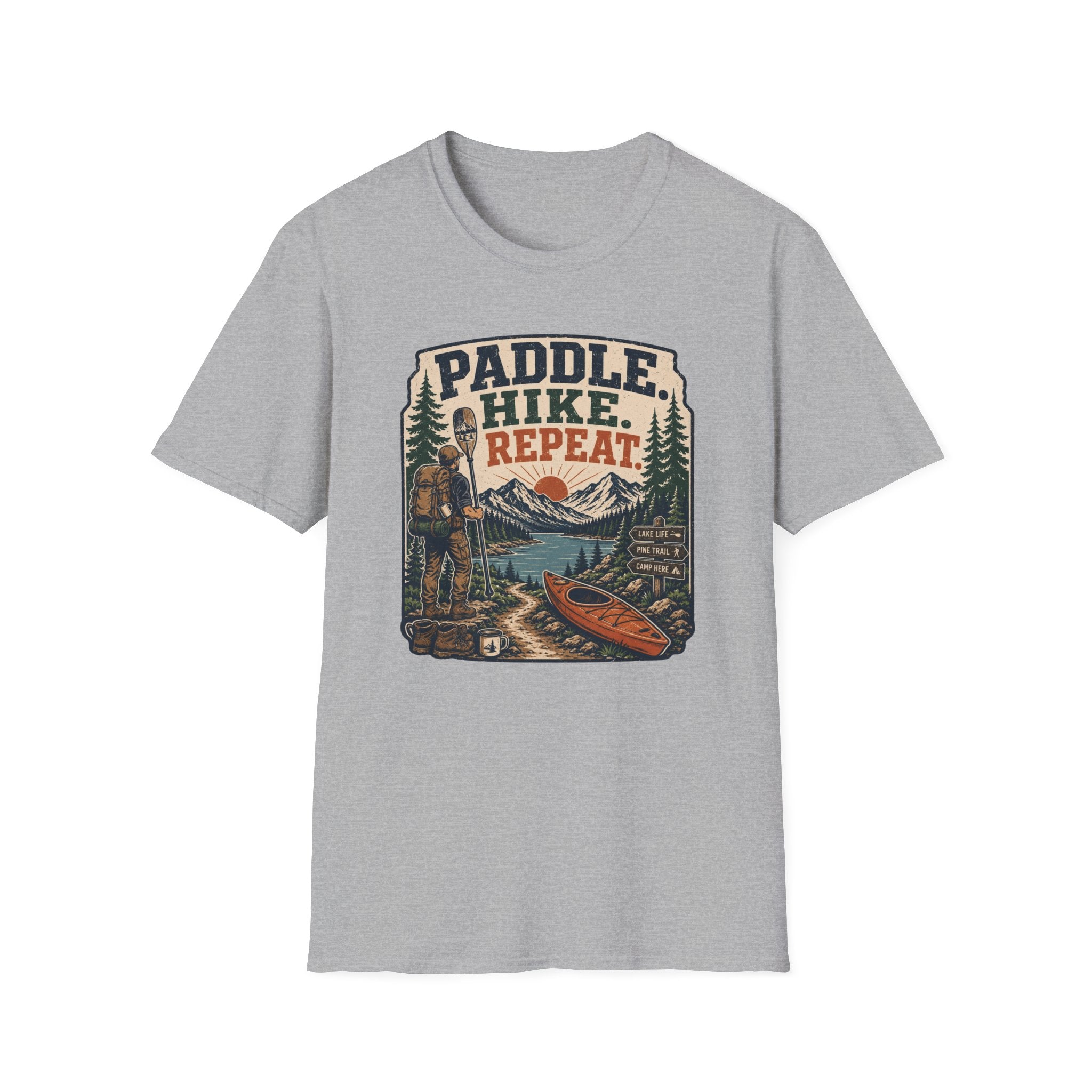 Paddle Hike Repeat T‑Shirt