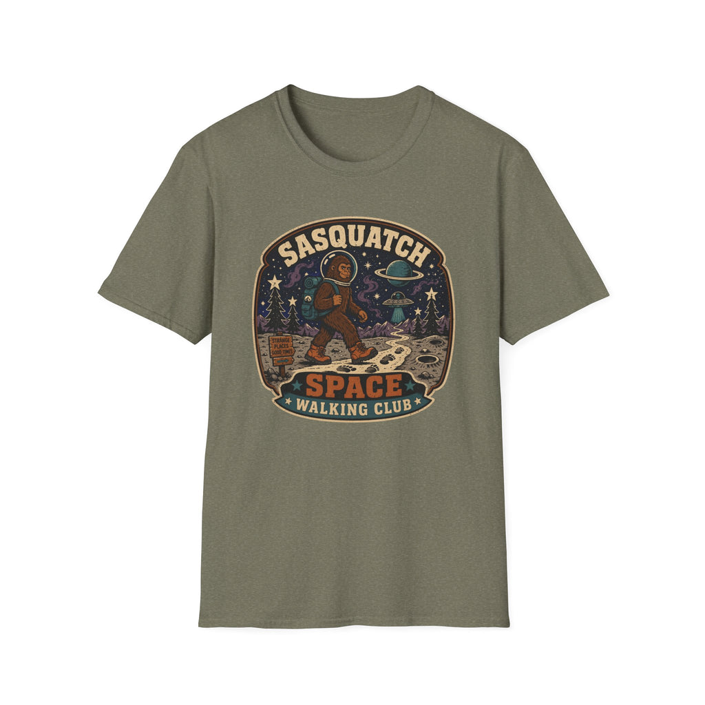 Sasquatch Space Walking Club T‑Shirt