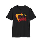 Will Hike for Burgers T‑Shirt