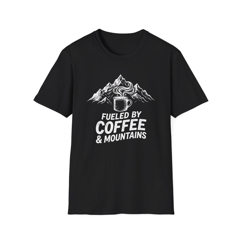 Fueled by Coffee & Mountains T‑Shirt