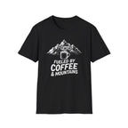 Fueled by Coffee & Mountains T‑Shirt
