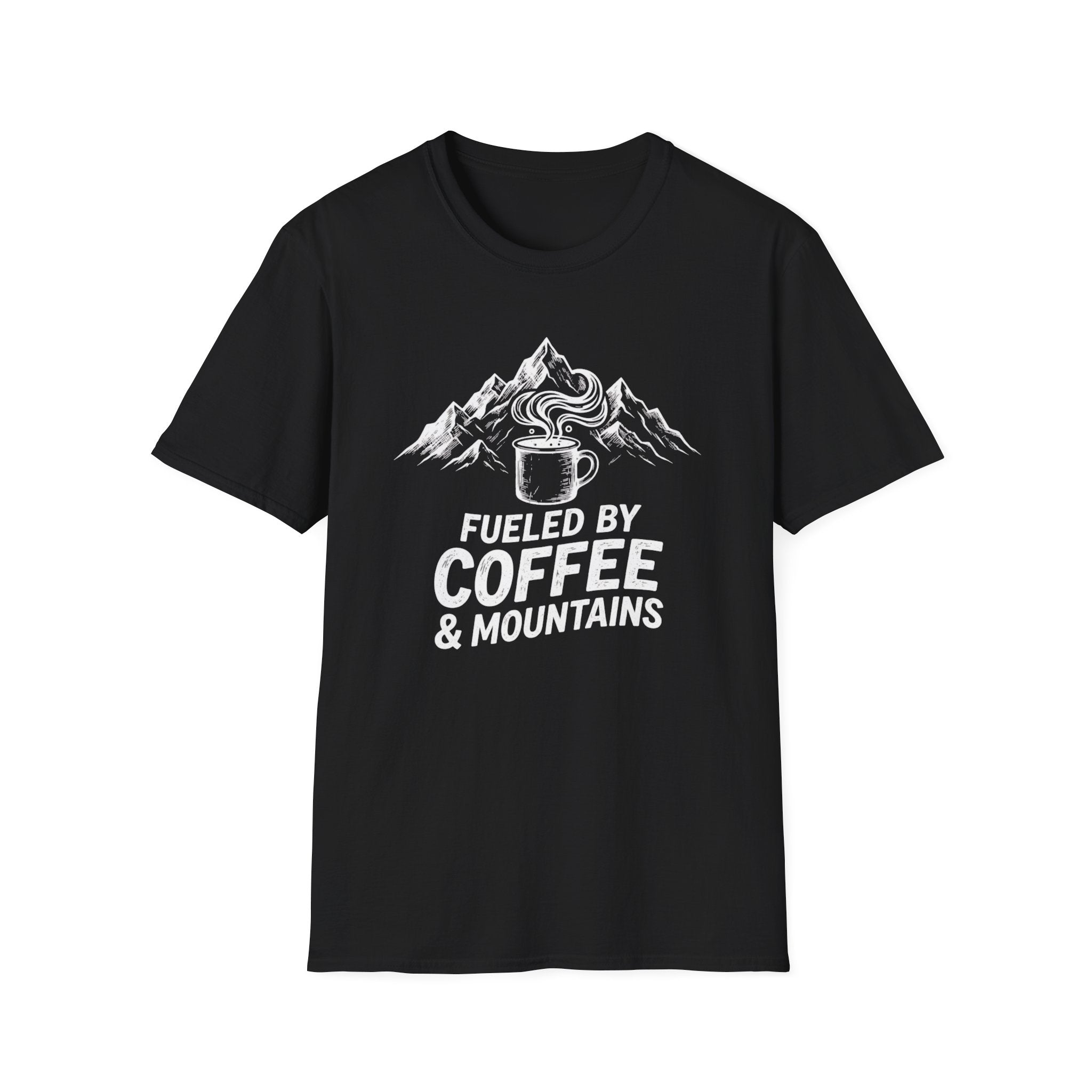 Fueled by Coffee & Mountains T‑Shirt