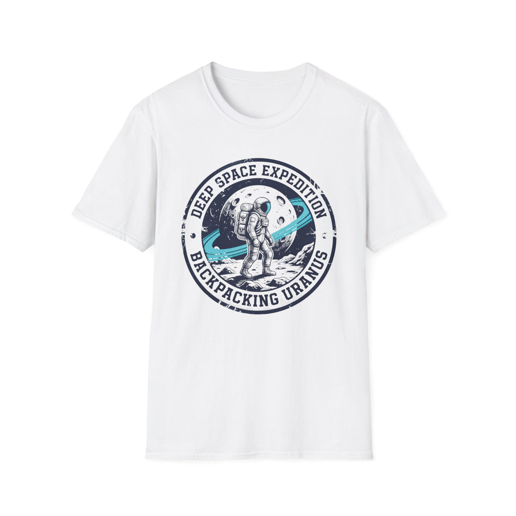 Deep Space Expedition Backpacking Uranus T‑Shirt