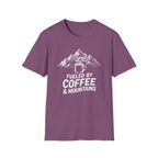 Fueled by Coffee & Mountains T‑Shirt