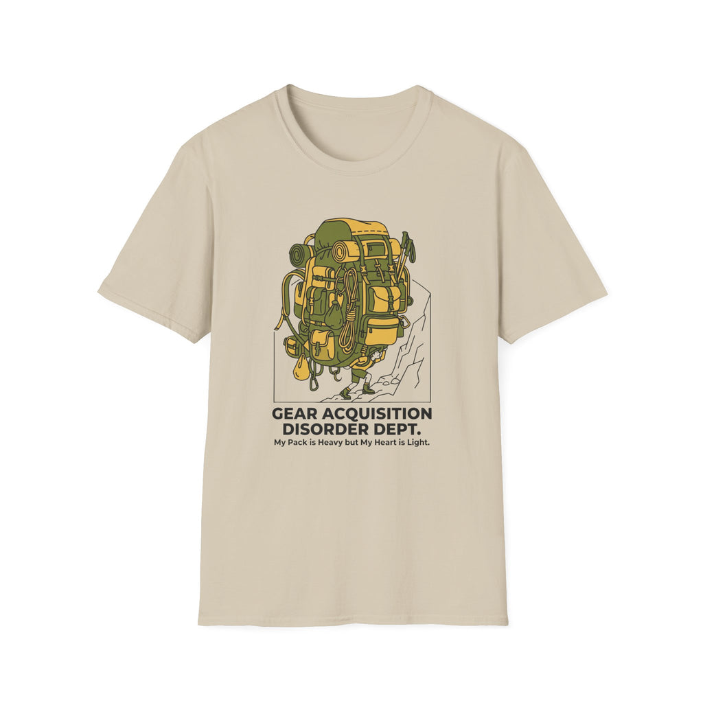 Gear Acquisition Disorder Dept T‑Shirt