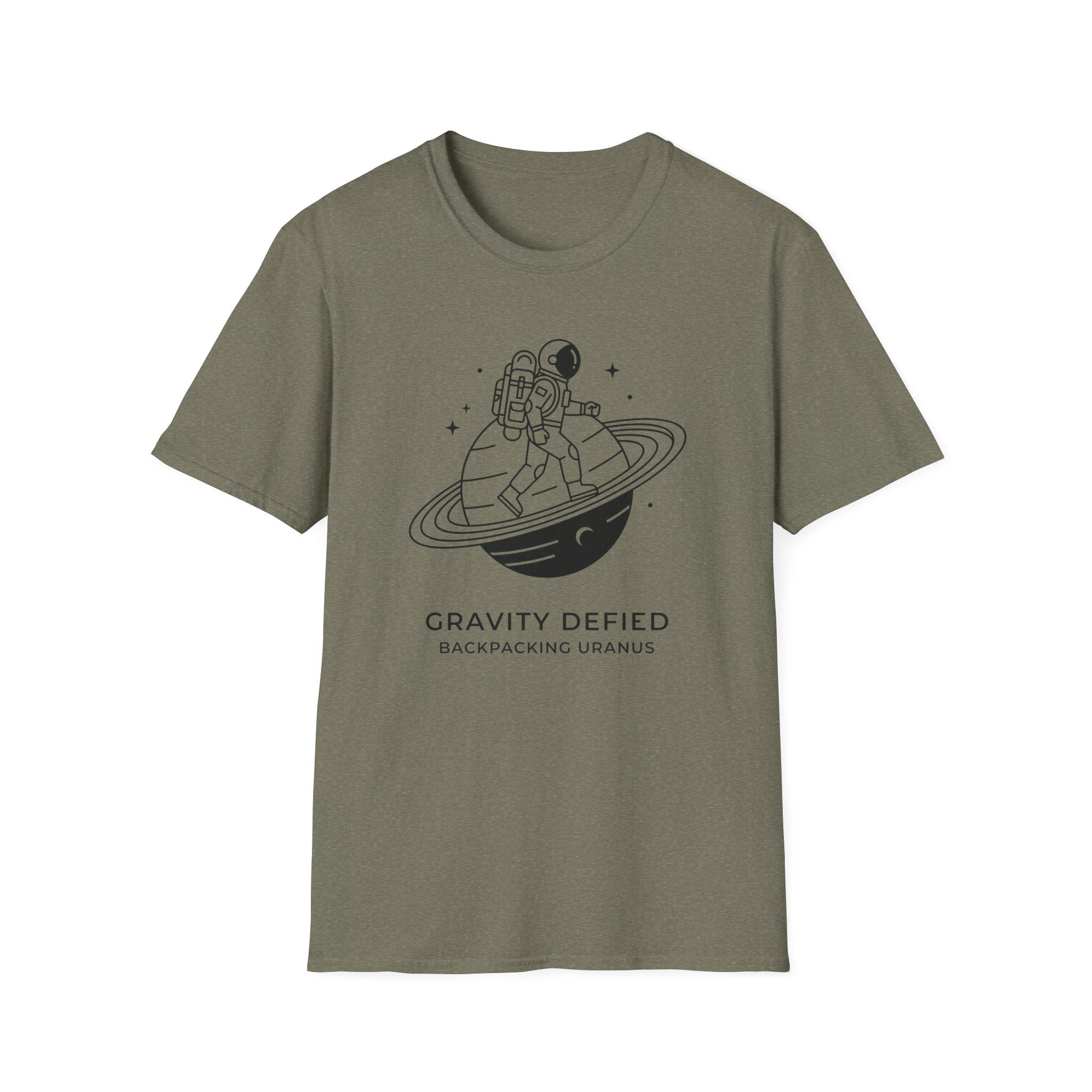 Gravity Defied Backpacking Uranus T‑Shirt