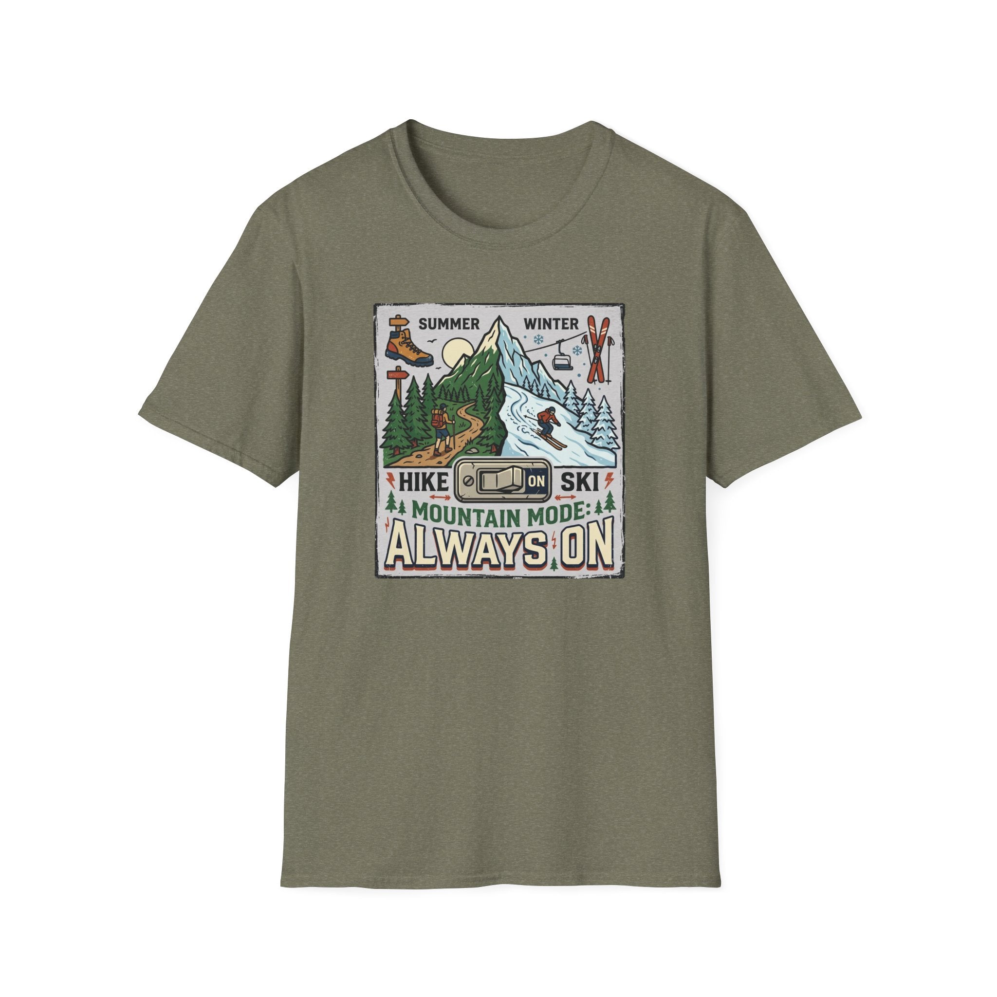 Mountain Mode Always On T‑Shirt