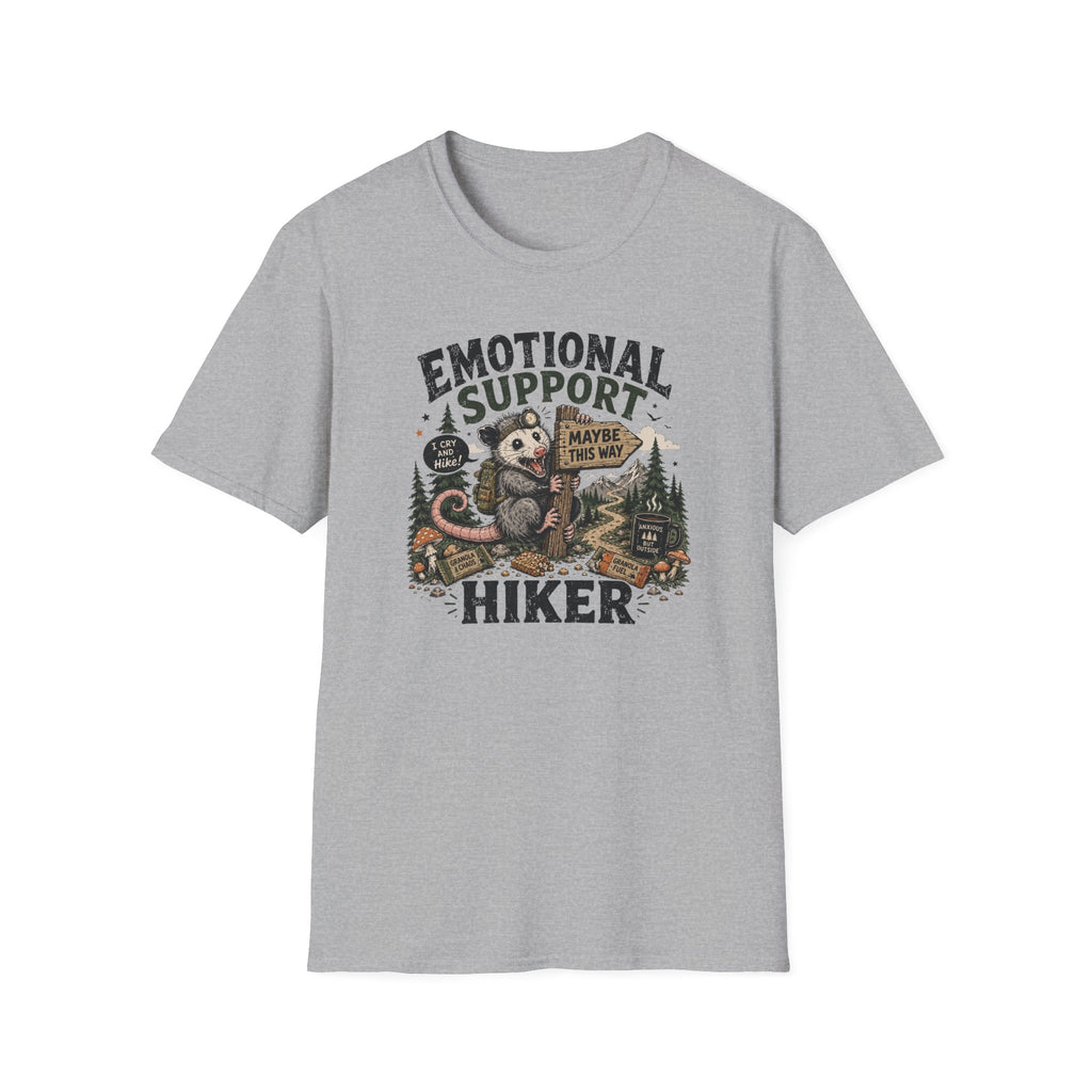 Emotional Support Hiker T‑Shirt