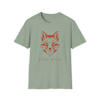 Stay Wild Wolf T‑Shirt