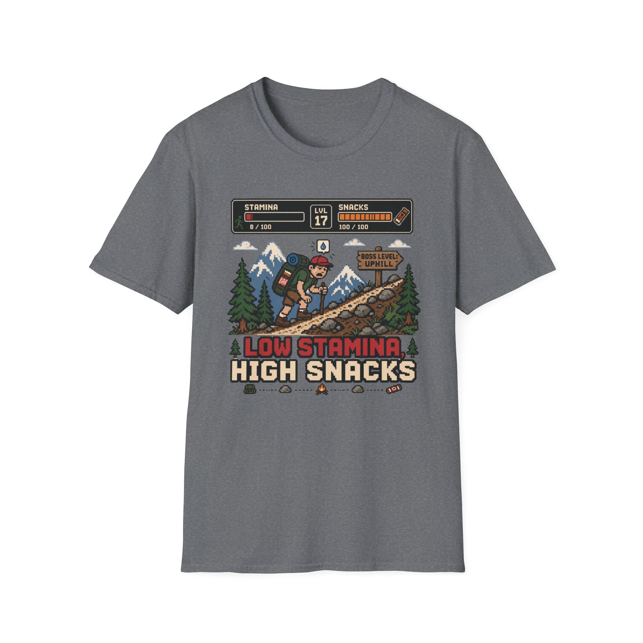 Low Stamina High Snacks T‑Shirt