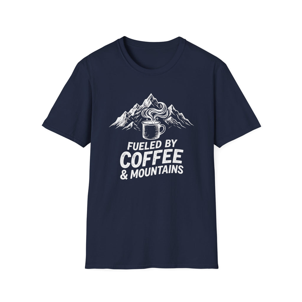 Fueled by Coffee & Mountains T‑Shirt
