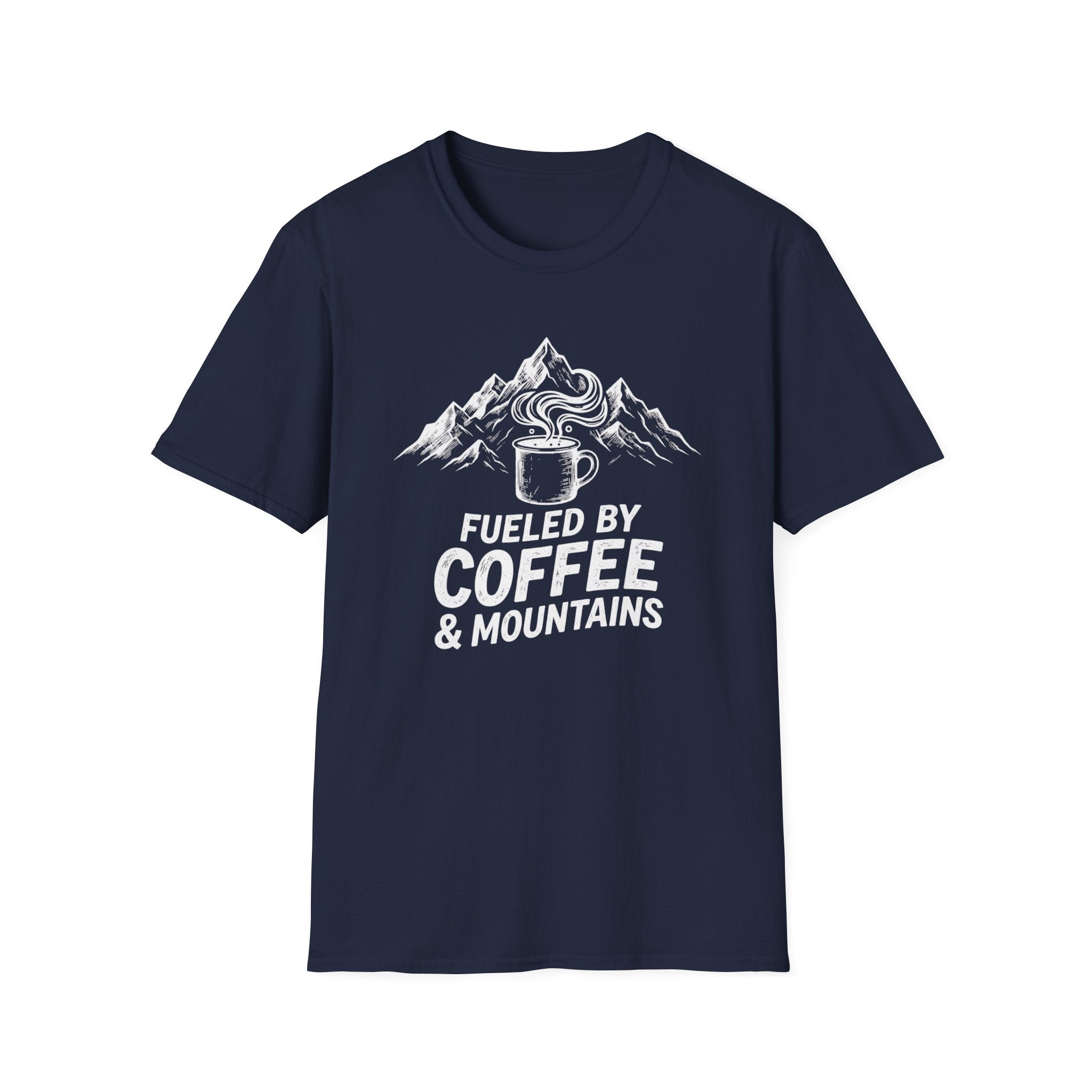 Fueled by Coffee & Mountains T‑Shirt