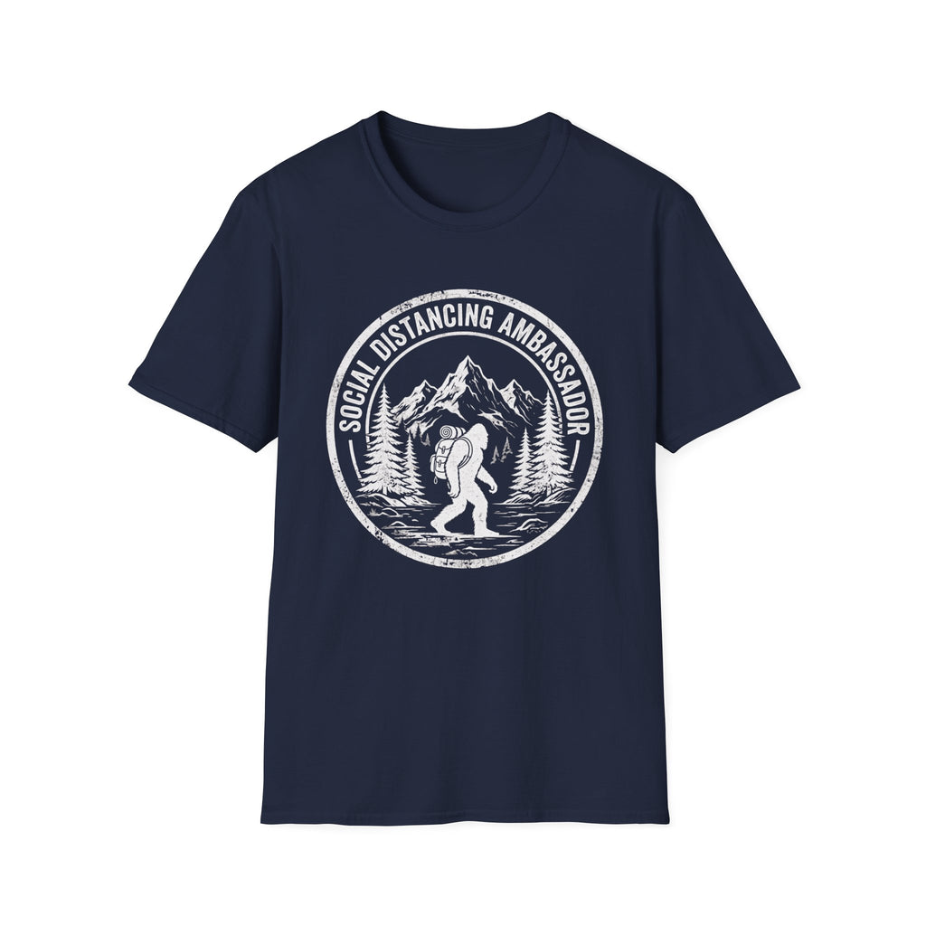 Social Distancing Ambassador Bigfoot T‑Shirt