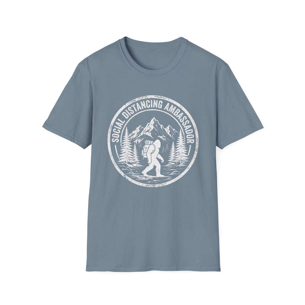 Social Distancing Ambassador Bigfoot T‑Shirt