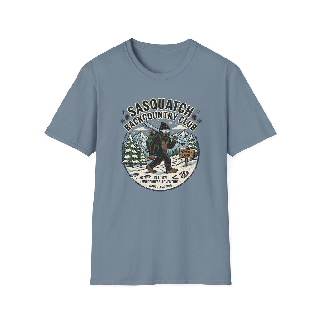 Bigfoot Backcountry Ski T‑Shirt