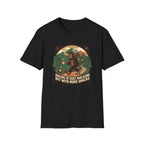 Funny Bigfoot Hiking T‑Shirt
