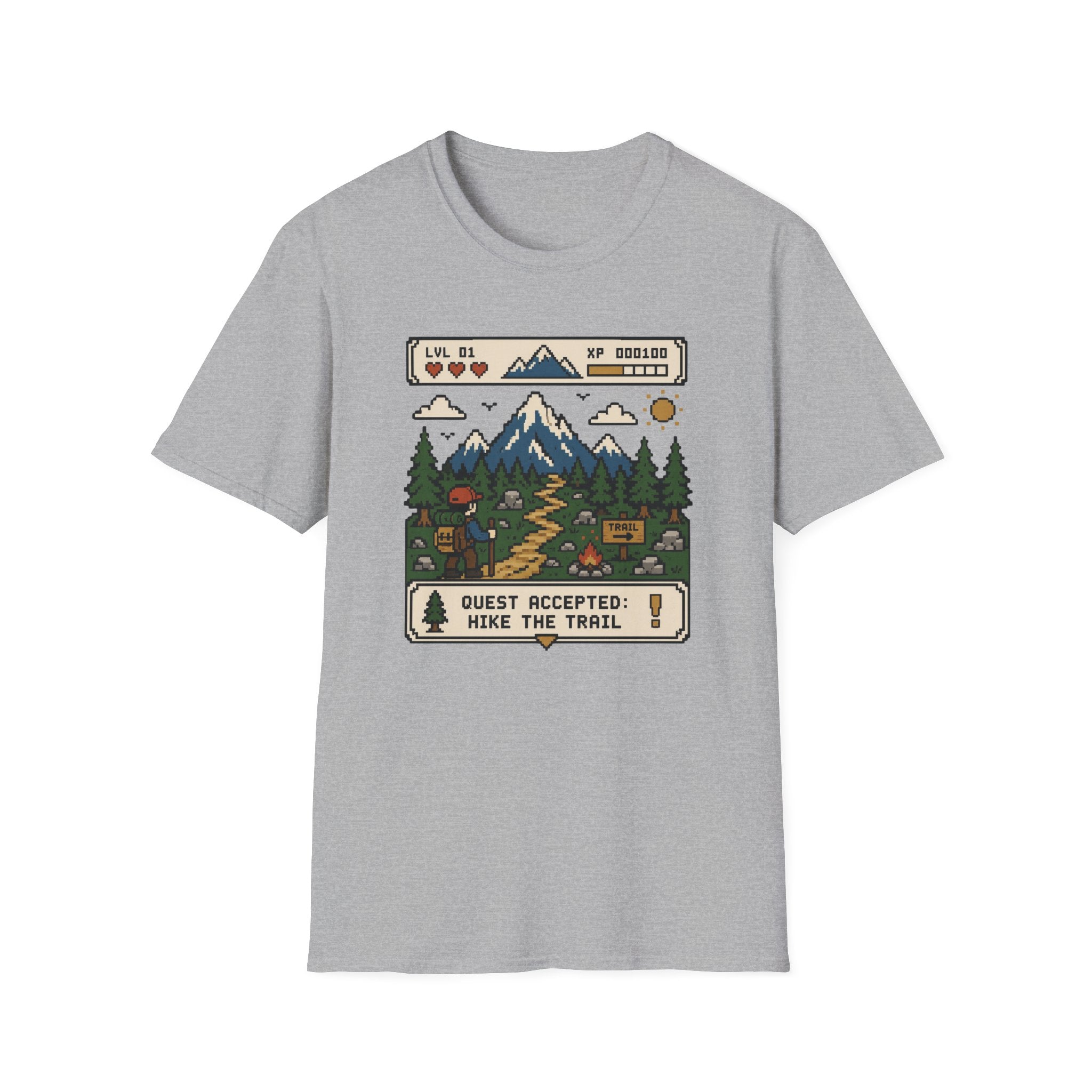 Quest Accepted Hike the Trail T‑Shirt