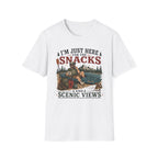 I'm Just Here for the Snacks T‑Shirt