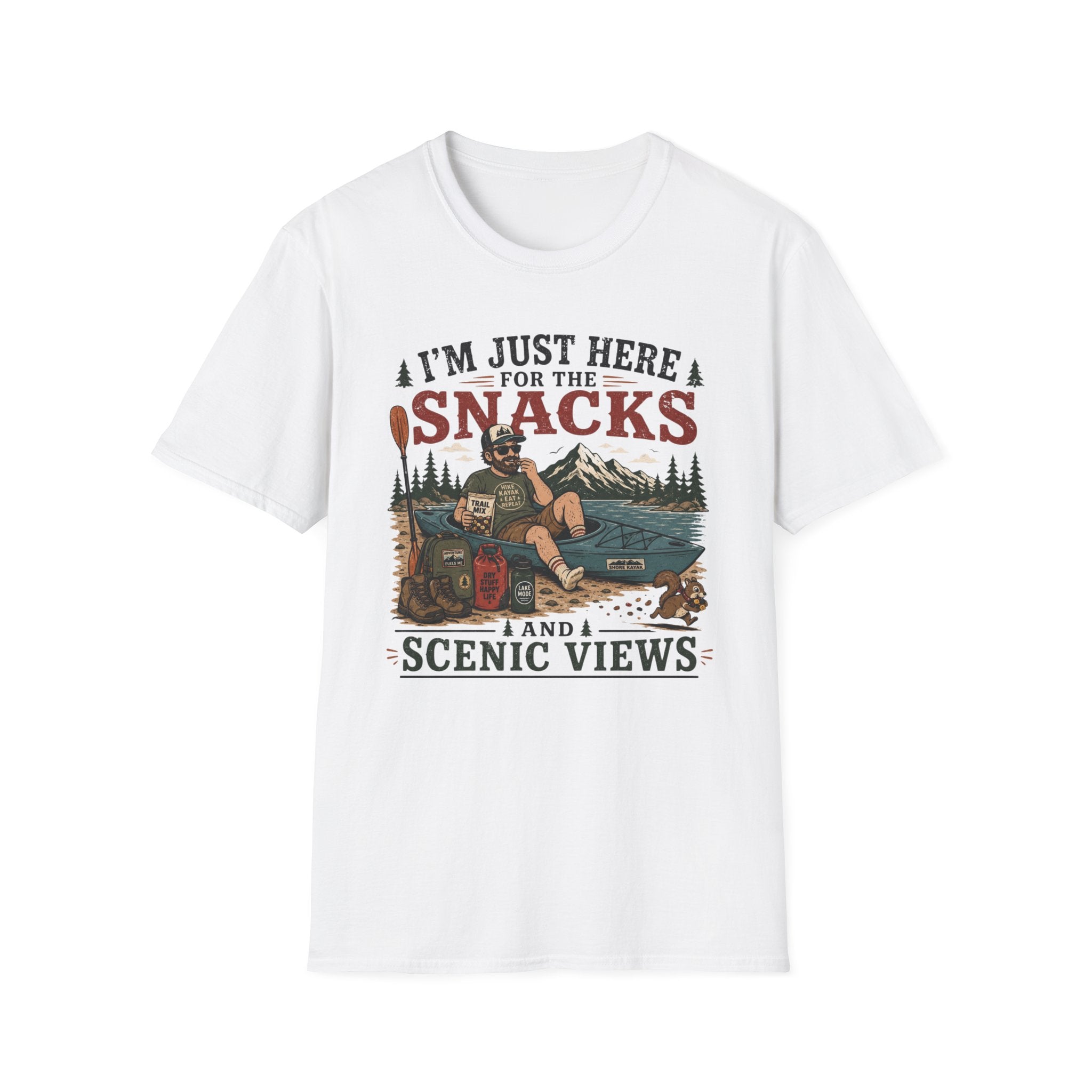 I'm Just Here for the Snacks T‑Shirt