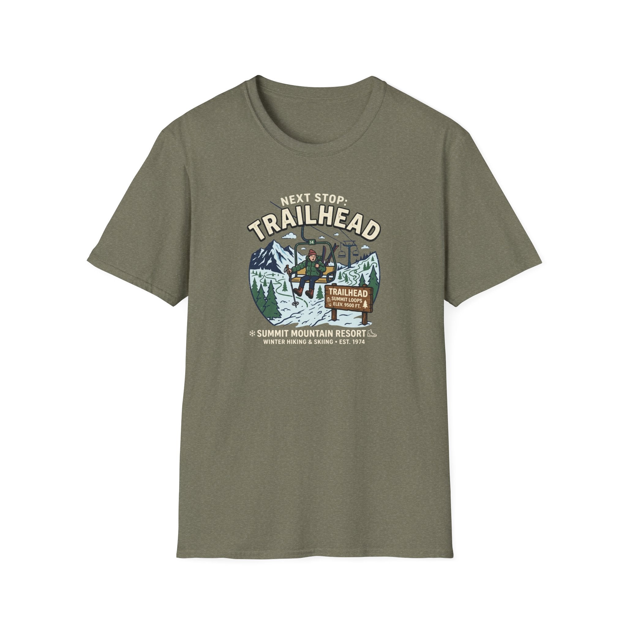 Chairlift to Trailhead T‑Shirt