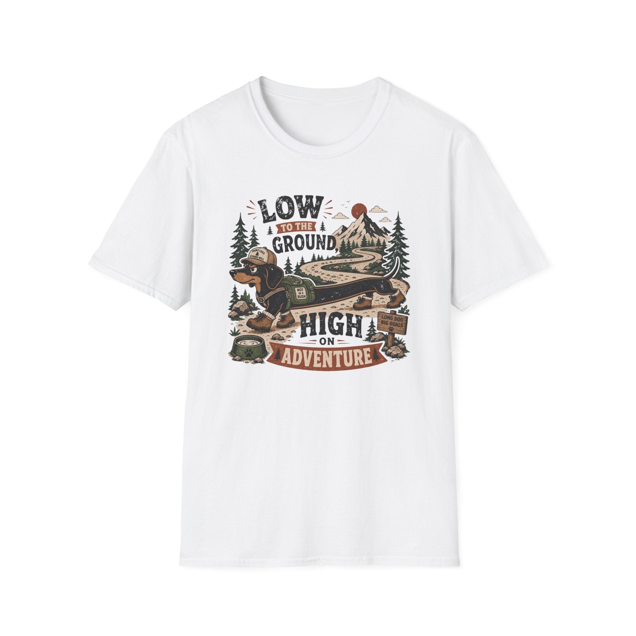 Low to the Ground High on Adventure T‑Shirt