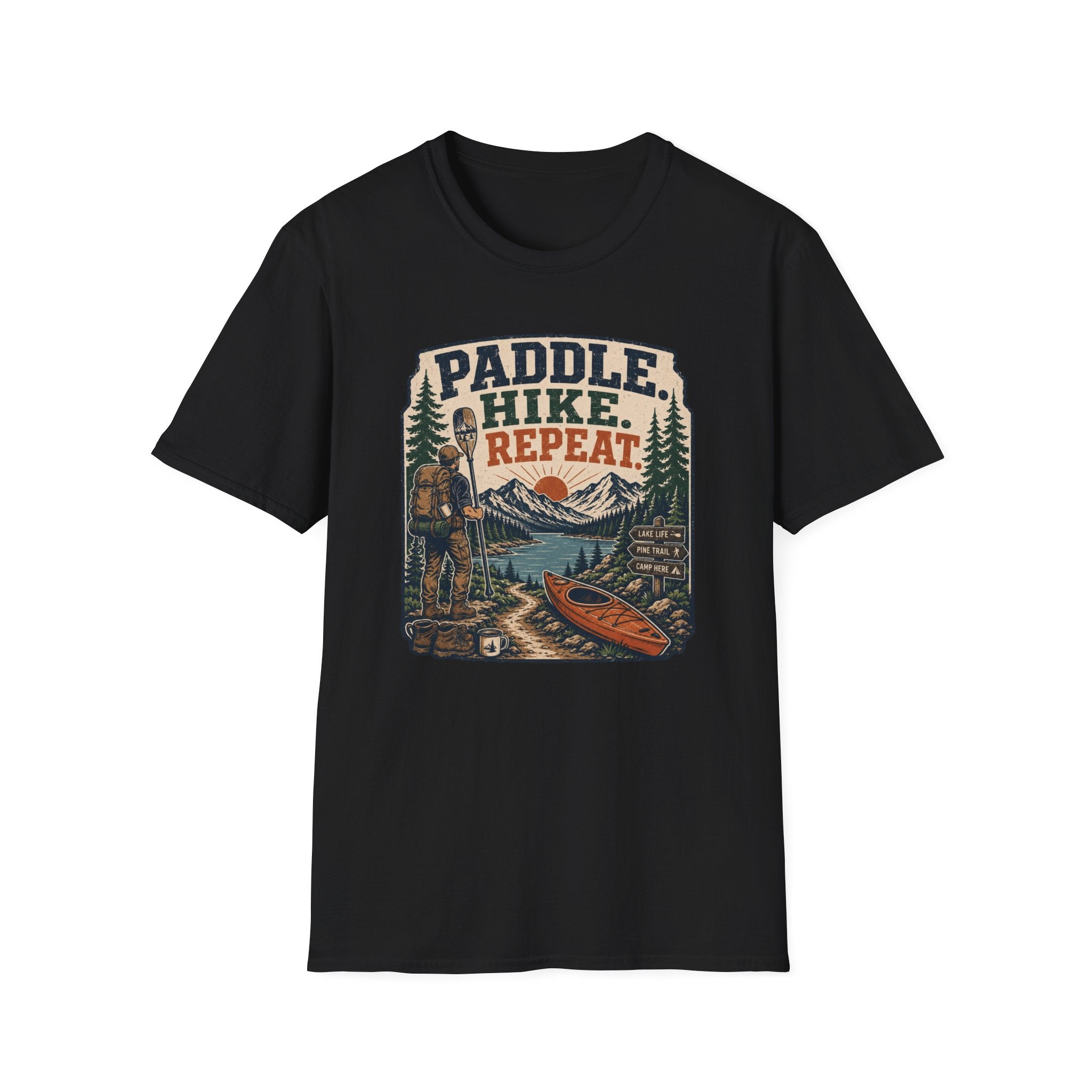Paddle Hike Repeat T‑Shirt