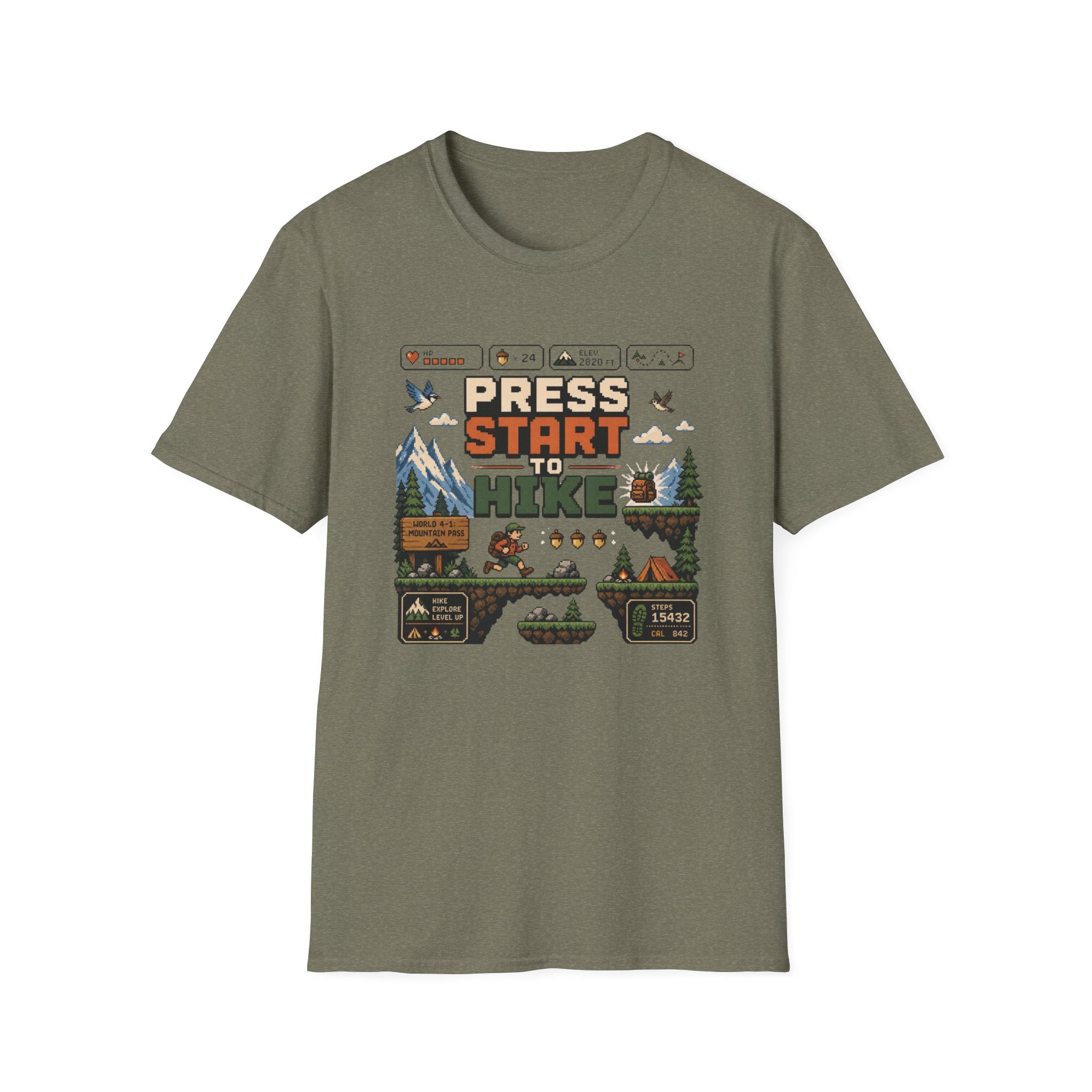 Press Start to Hike T‑Shirt
