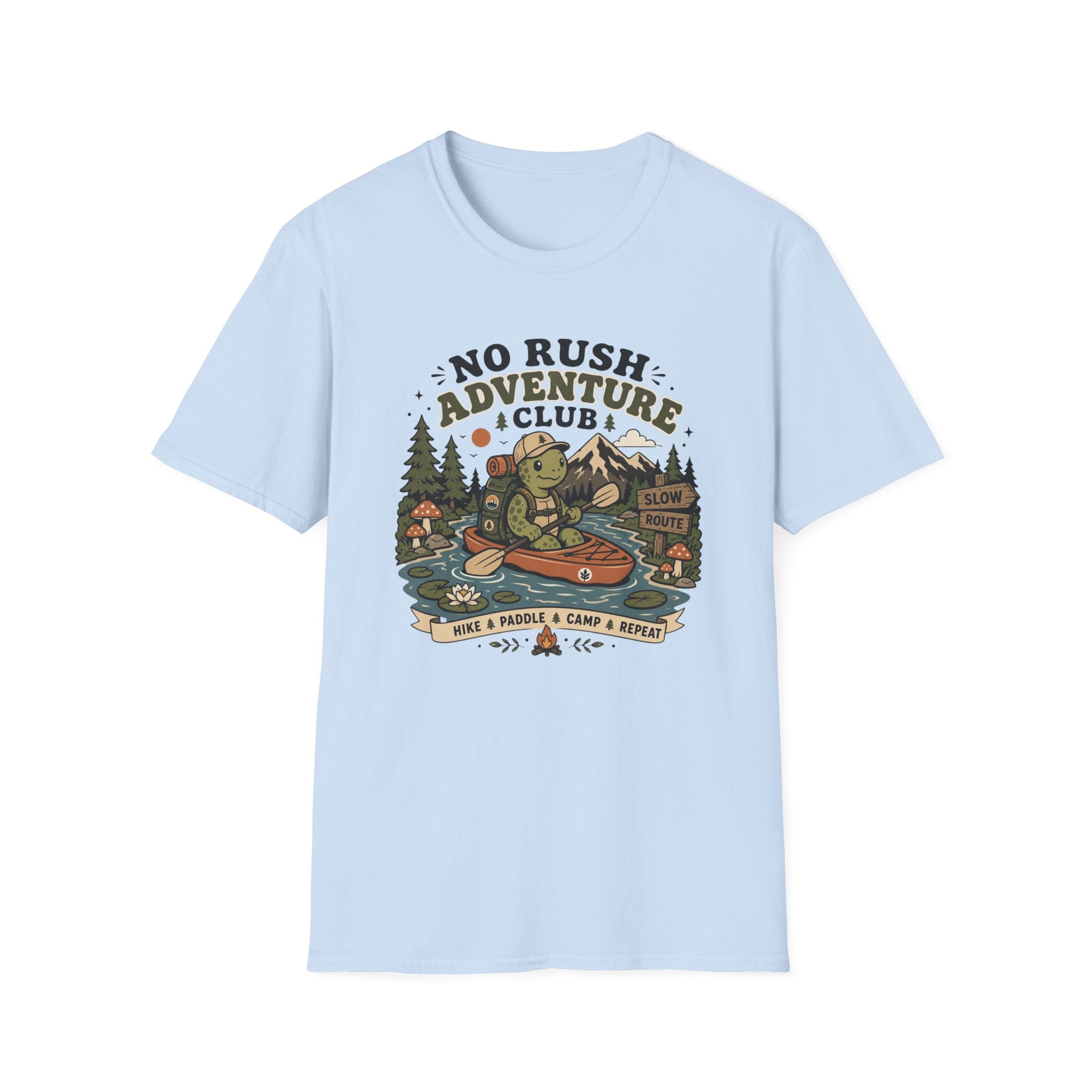 No Rush Adventure Club T‑Shirt