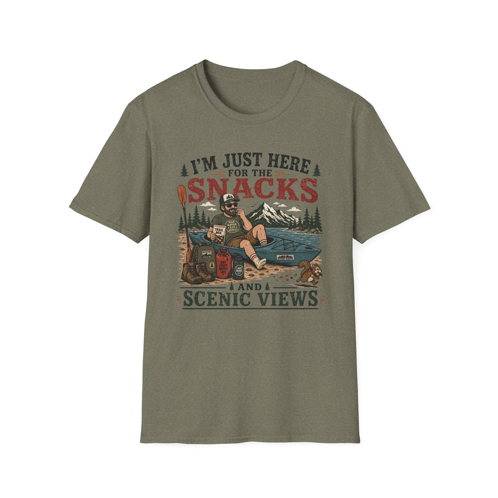I'm Just Here for the Snacks T‑Shirt