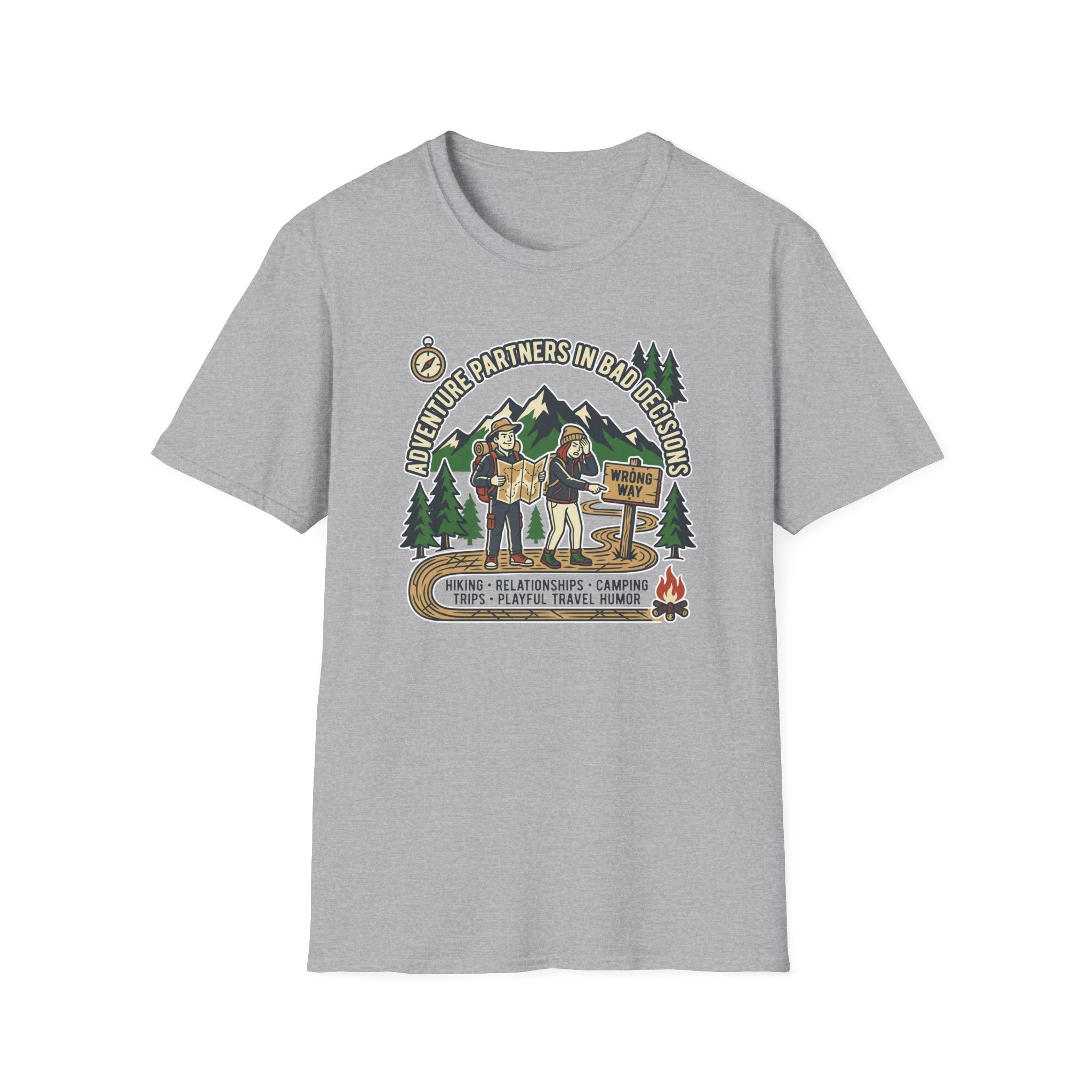 Adventure Partners in Bad Decisions T‑Shirt