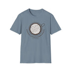 Morning Summits and Dark Roasts T‑Shirt