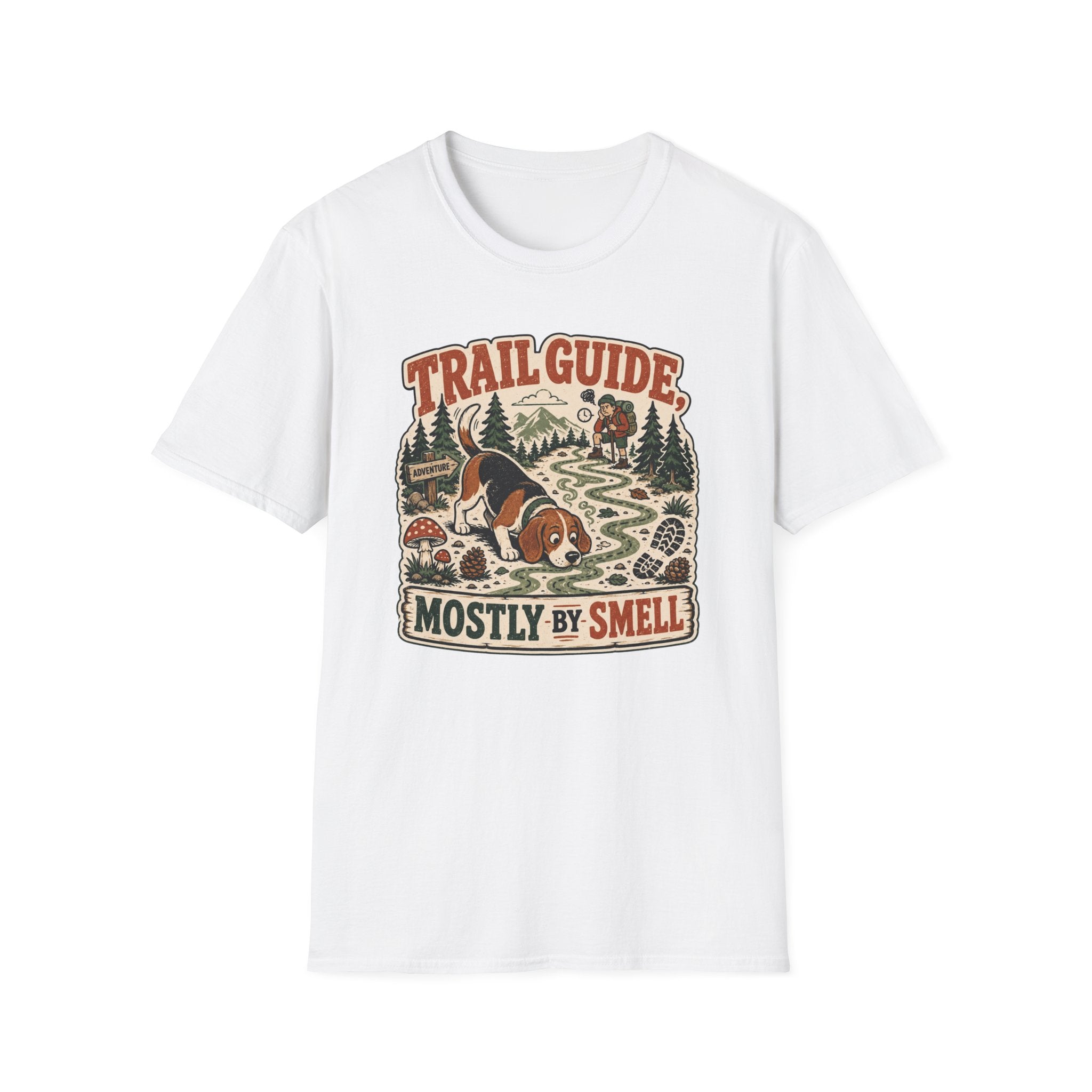 Trail Guide Mostly by Smell T‑Shirt