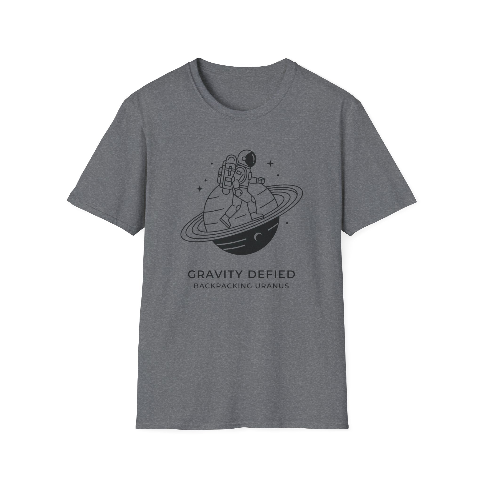 Gravity Defied Backpacking Uranus T‑Shirt