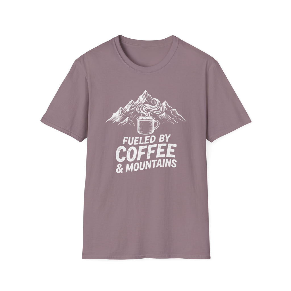 Fueled by Coffee & Mountains T‑Shirt