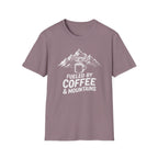 Fueled by Coffee & Mountains T‑Shirt