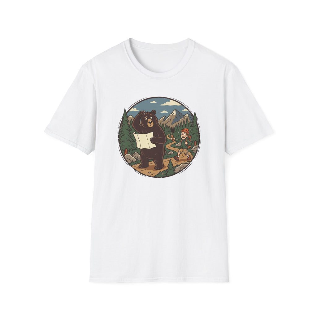 Bear Map Confusion T‑Shirt