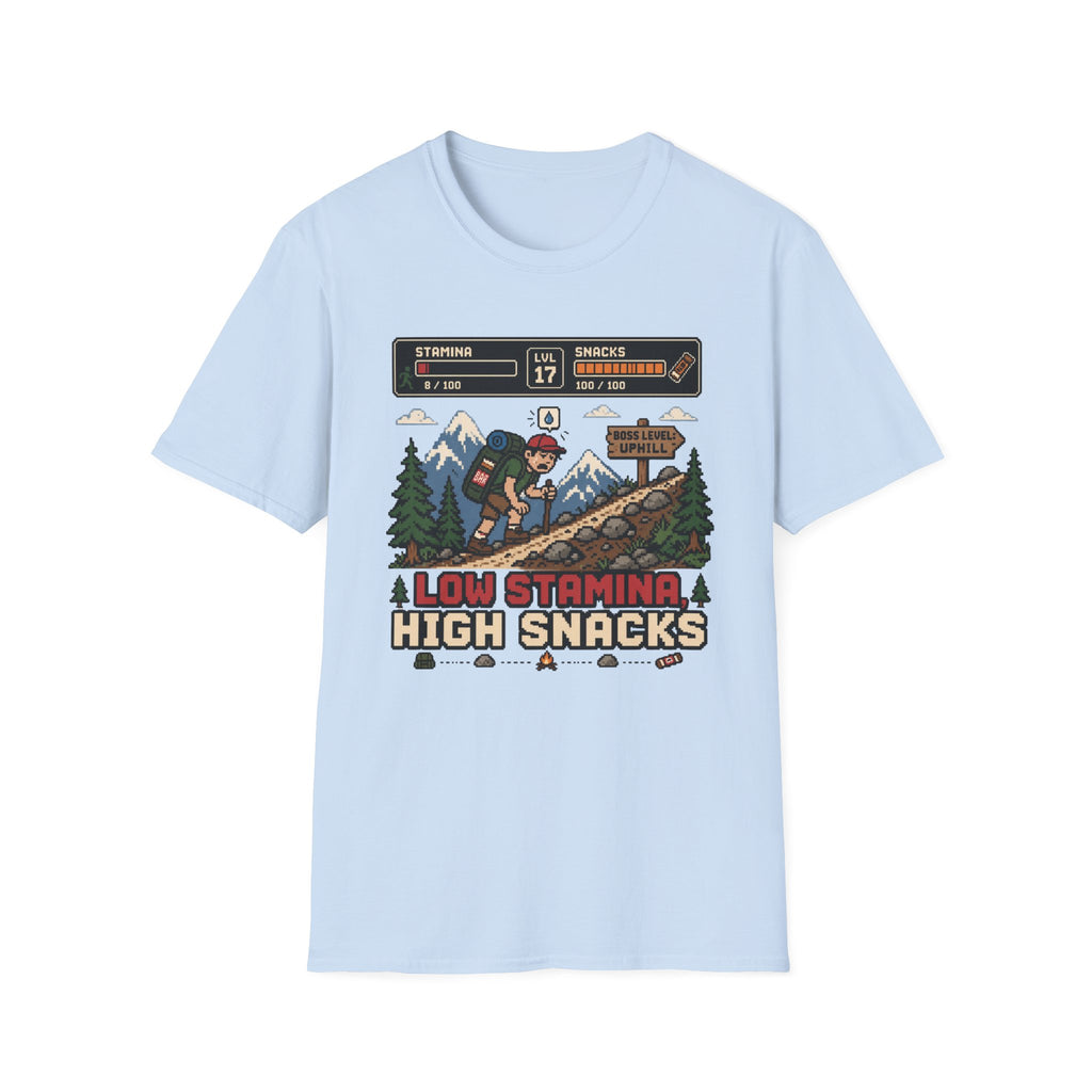 Low Stamina High Snacks T‑Shirt