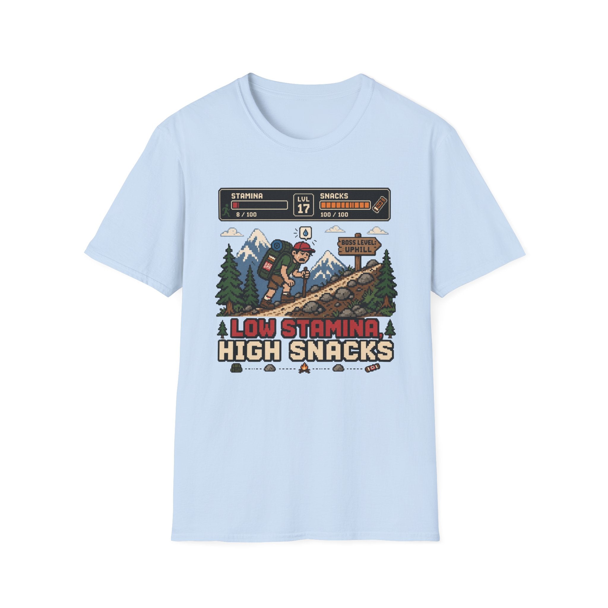 Low Stamina High Snacks T‑Shirt