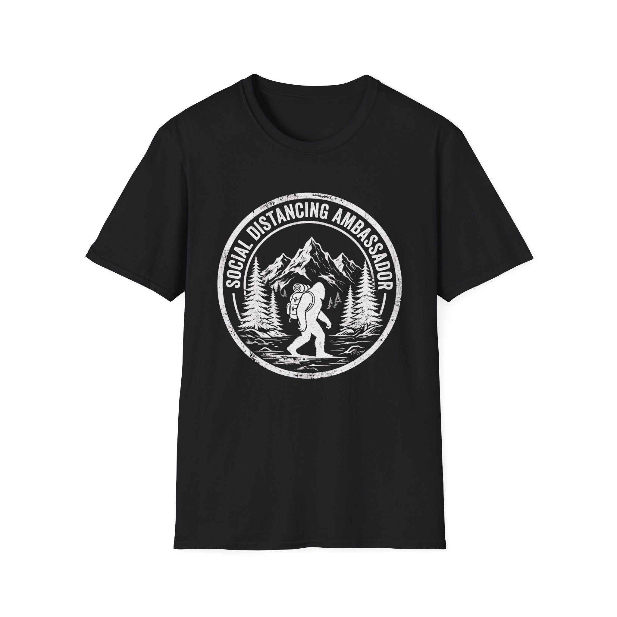 Social Distancing Ambassador Bigfoot T‑Shirt