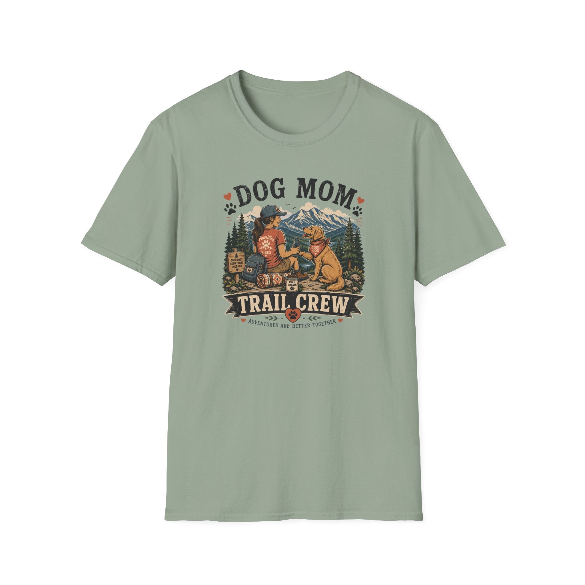 Dog Mom Trail Crew T‑Shirt