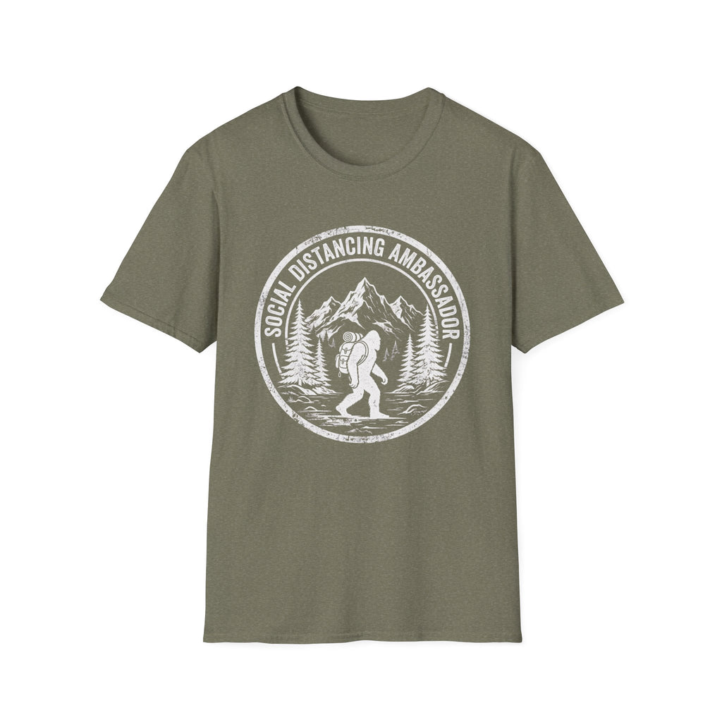 Social Distancing Ambassador Bigfoot T‑Shirt