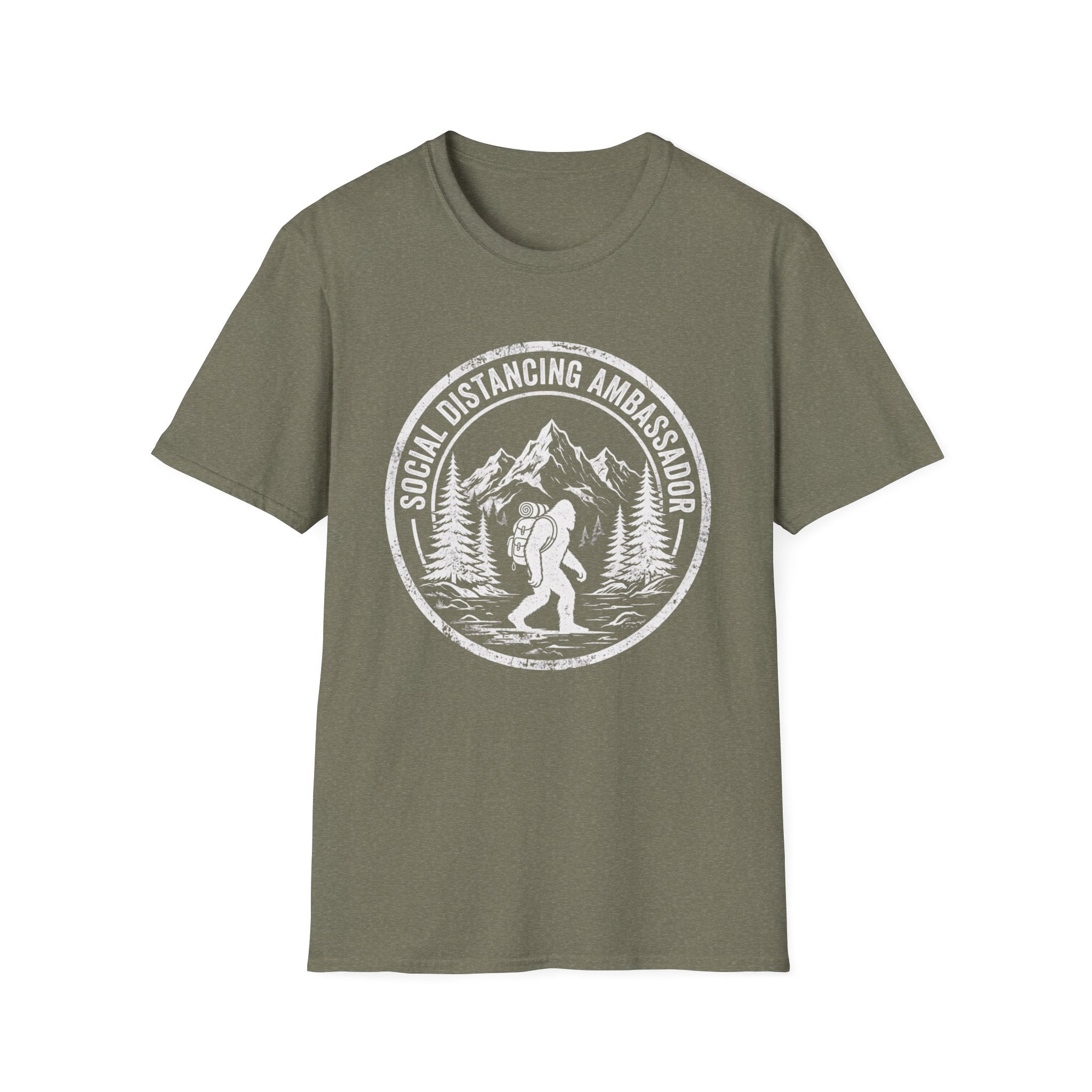 Social Distancing Ambassador Bigfoot T‑Shirt