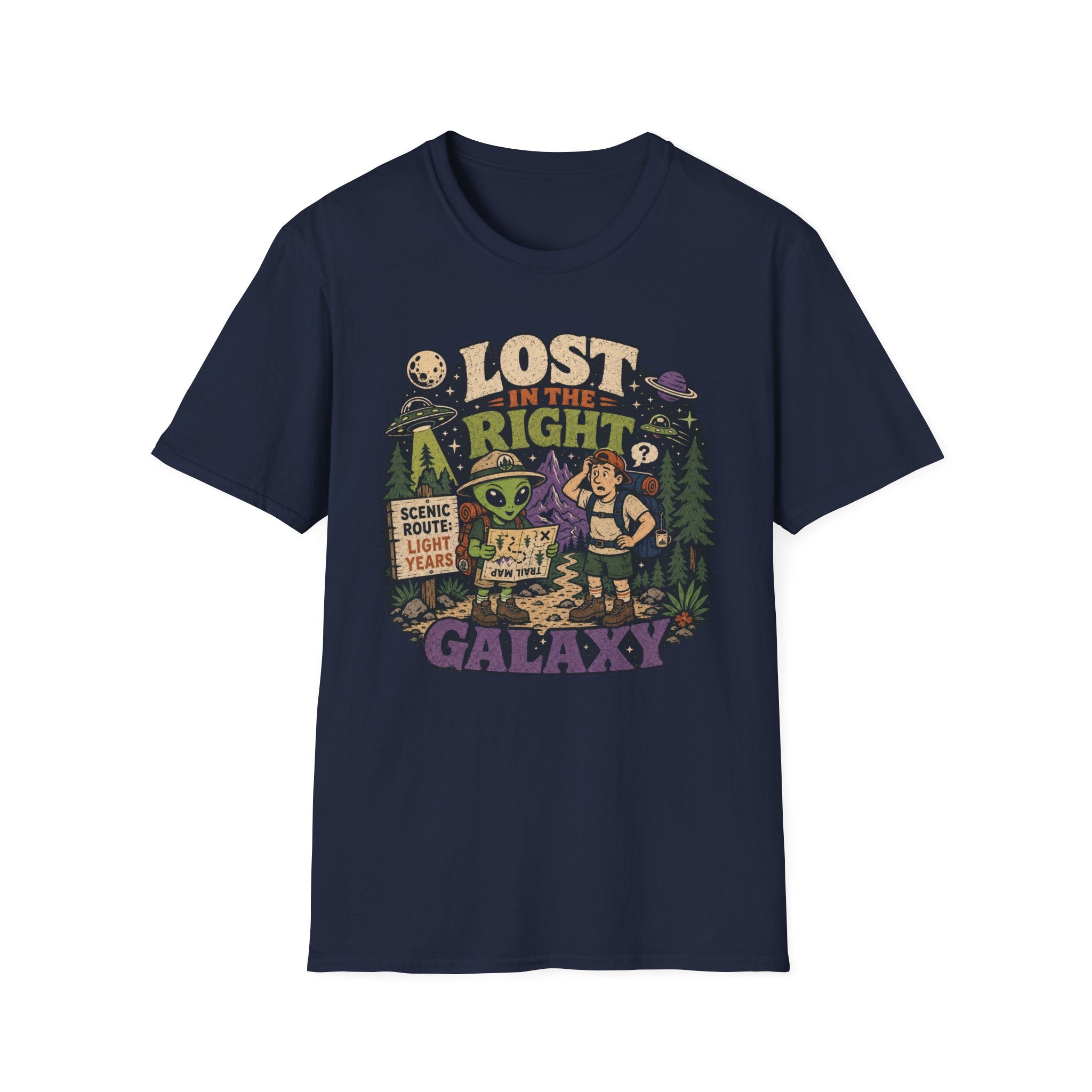 Lost in the Right Galaxy T‑Shirt