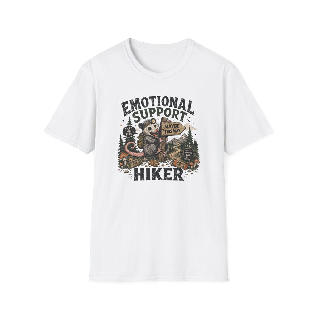 Emotional Support Hiker T‑Shirt