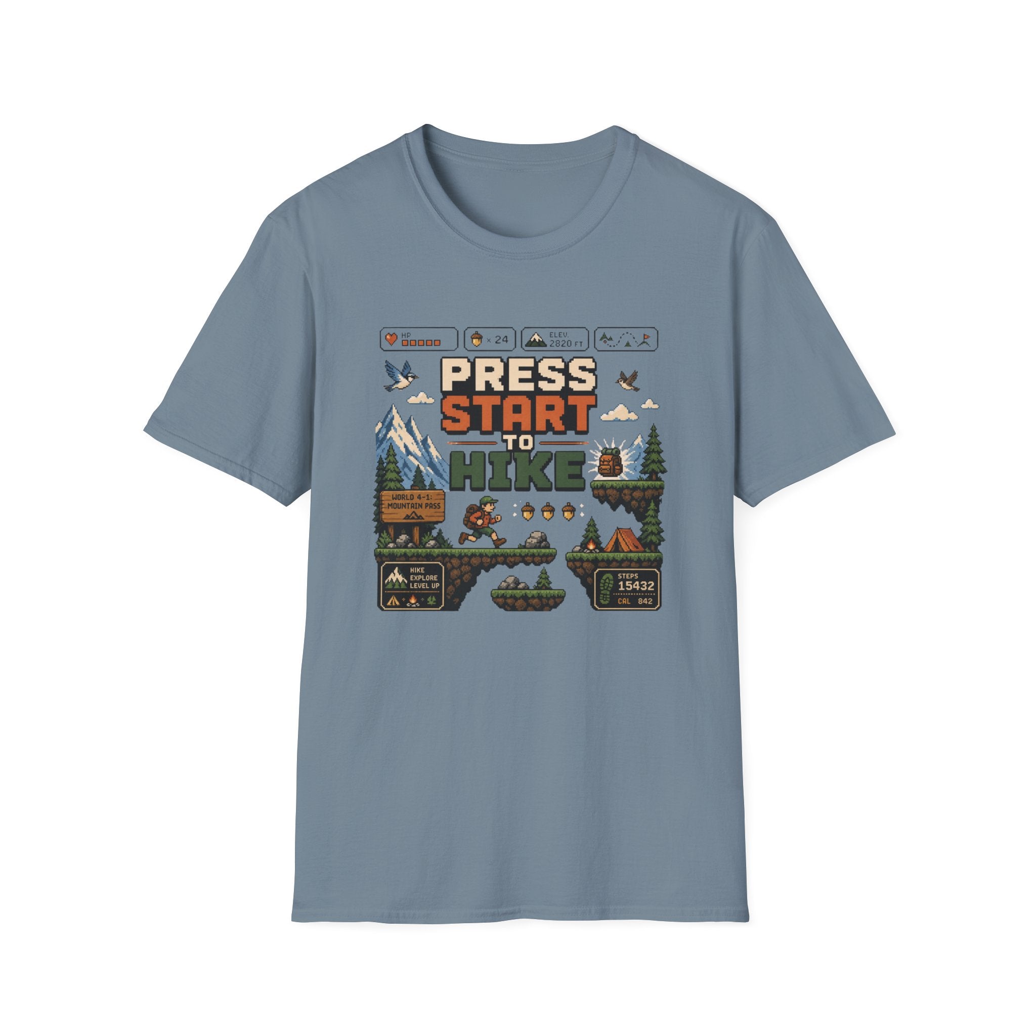 Press Start to Hike T‑Shirt