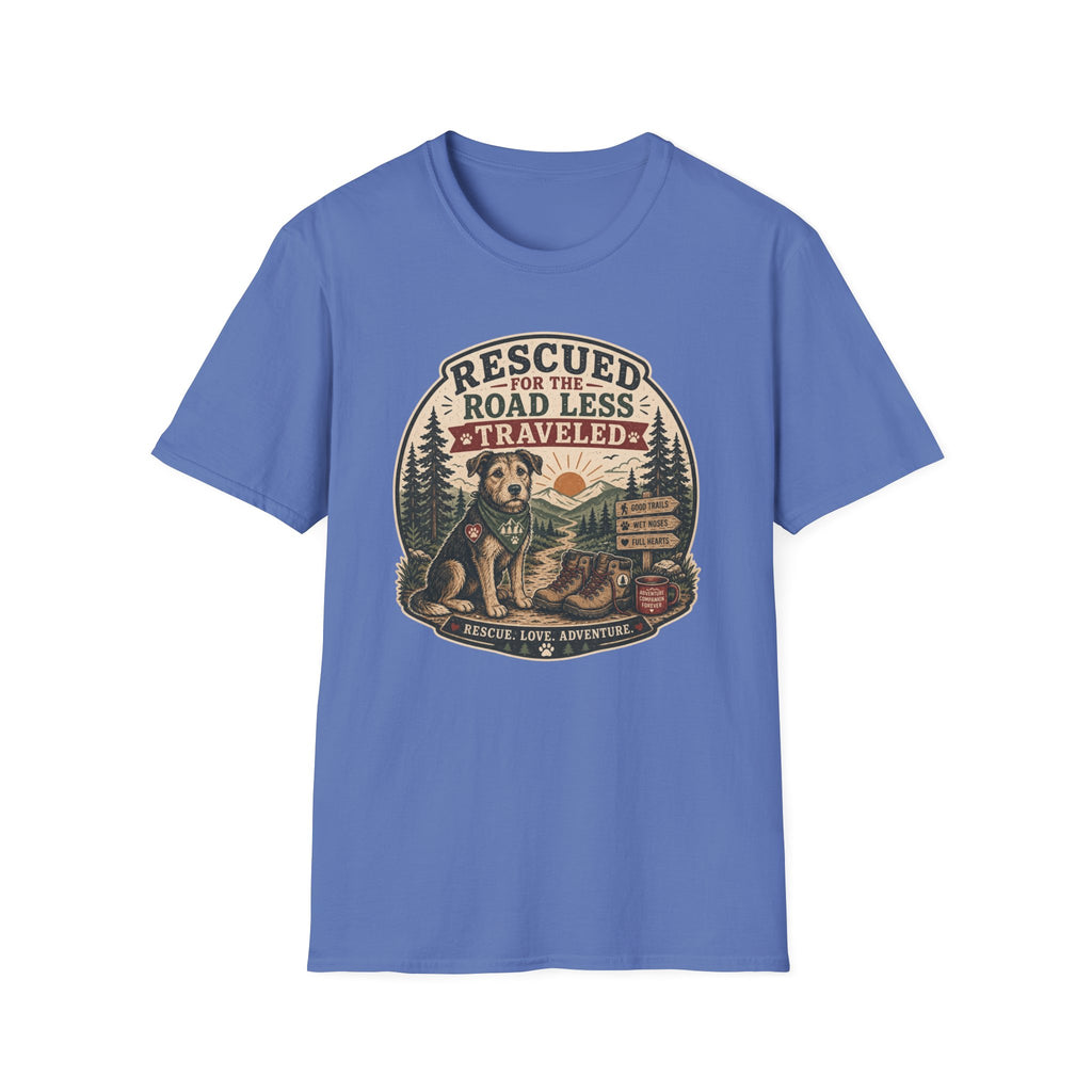 Rescued for the Road Less Traveled T‑Shirt
