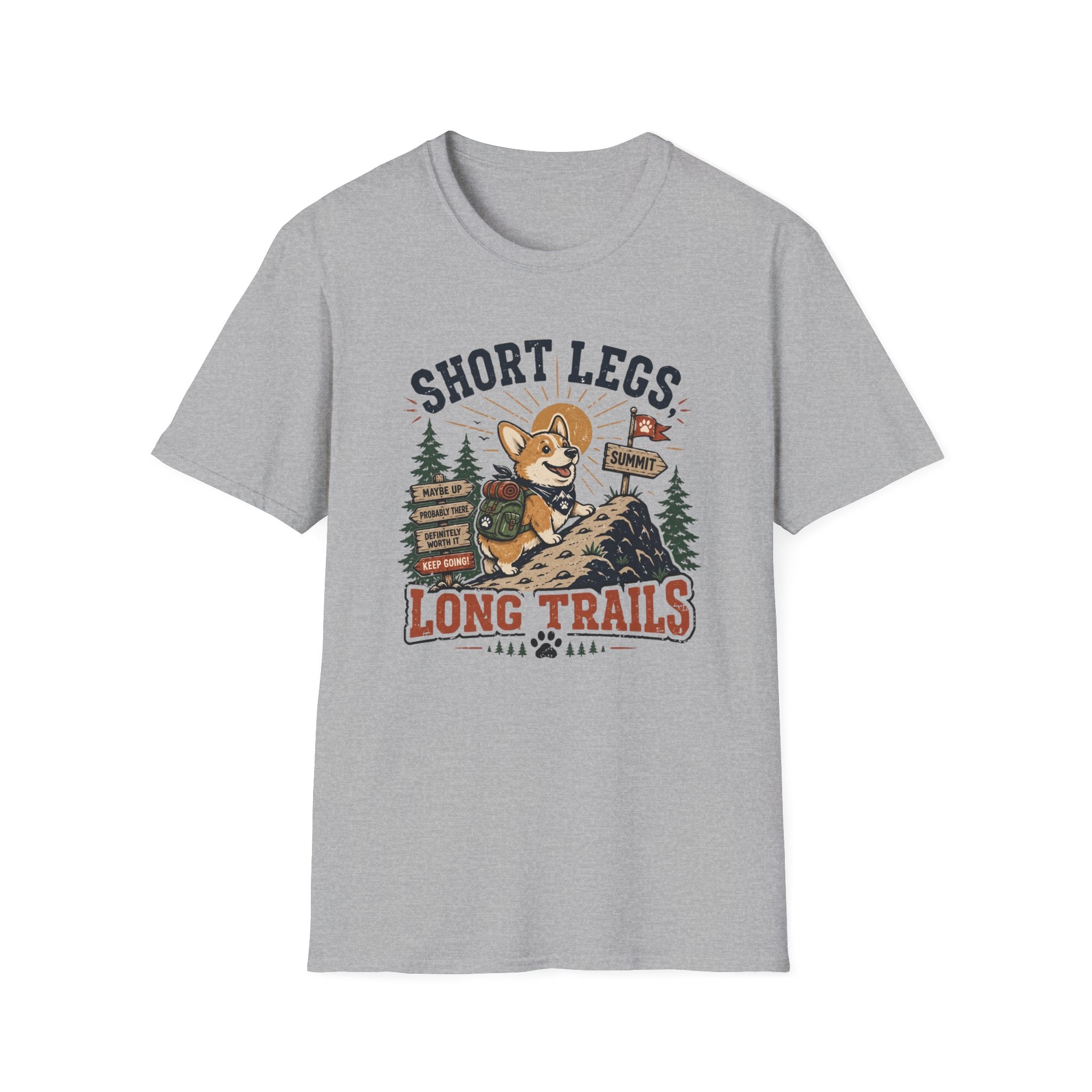 Short Legs Long Trails T‑Shirt
